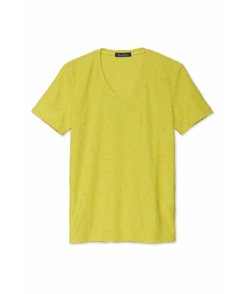 TORNADO MART(トルネードマート)/TORNADO MART∴ボタニカルパイル半袖VネックTシャツ/img12