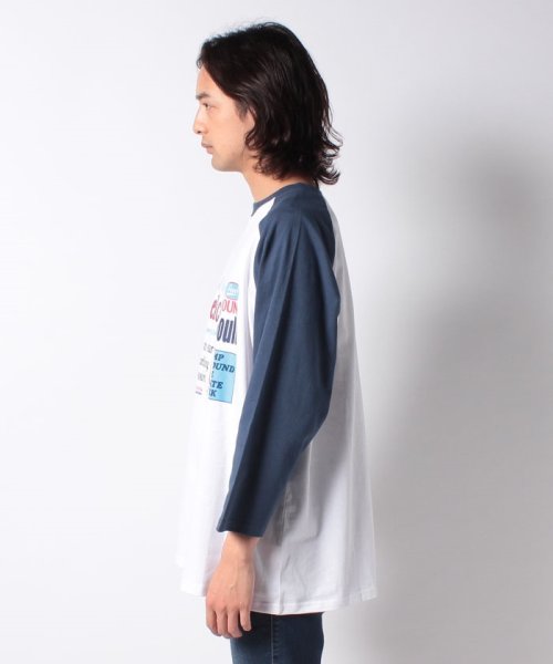WHO'S WHO GALLERY(フーズフーギャラリー)/【WHO'S WHO gallery】COOPER FACT LTDラグランTEE/img01