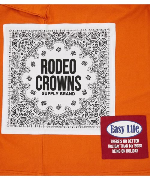 RODEO CROWNS WIDE BOWL(ロデオクラウンズワイドボウル)/メンズ Custom Many Patch Tシャツ/img08