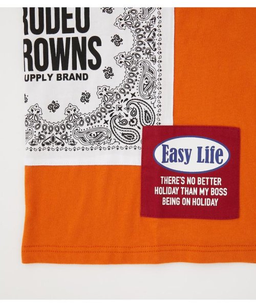 RODEO CROWNS WIDE BOWL(ロデオクラウンズワイドボウル)/メンズ Custom Many Patch Tシャツ/img11