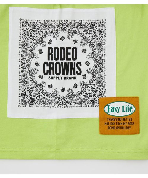 RODEO CROWNS WIDE BOWL(ロデオクラウンズワイドボウル)/キッズ Custom Many Patch Tシャツ/img05
