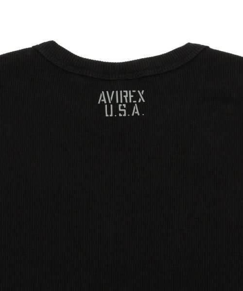 AVIREX(AVIREX)/デイリー リブクルーTシャツ/ DAILY RIB CREW T－SHIRT/AVIREX/ アヴィレックス/img03