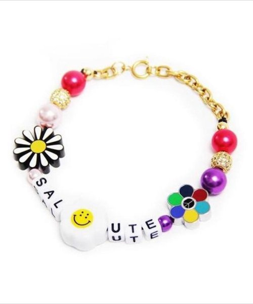 LHP(エルエイチピー)/SALUTE/サルーテ/フラワーアナーキーブレスレット/FlowerAnarchy Bracelet/img01