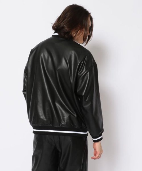 B'2nd(ビーセカンド)/LUSOR（ルーソル）Ecoleather Stadium jumper エコレザースタジャン/img03