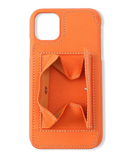 B'2nd(ビーセカンド)/iPhon11対応BIRTH POCHE スマホケース ストラップ付/NEW MODEL/orange/img04