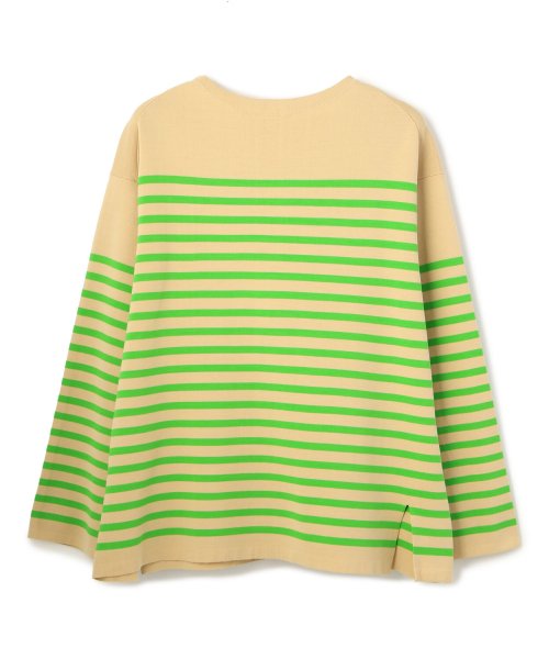 saby/サバイ/MILANO LIB BOAT NECK BORDER KNIT/ミラノリブボートネックニット LIB BOAT NECK BORDER beauty