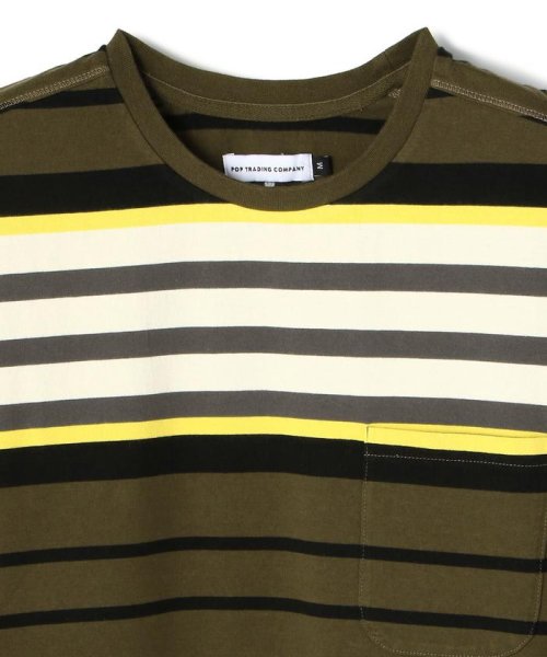 GARDEN(ガーデン)/POP TRADING COMPANY/ポップトレーディングカンパニー/striped pocket t－shirt/img02