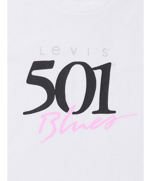 Levi's(リーバイス)/THE PERFECT Tシャツ 501(R) BLUES TEE BRIGHT WHITE/img06