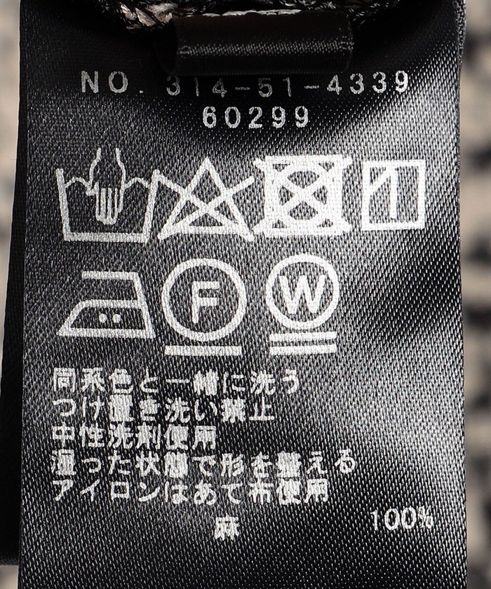 Primary NavyLabel:〈手洗い可能〉リネンフラワープリントワンピース