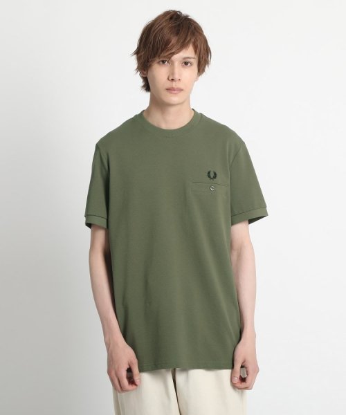 Dessin(デッサン)/FRED PERRY ワンポイントロゴTシャツ/img01