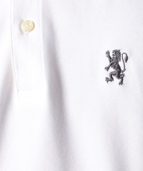 GIORDANO(ジョルダーノ)/GIORDANO/ライオンロゴ半袖ポロシャツ/img49