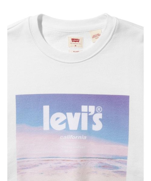 Levi's(リーバイス)/リラックスグラフィックスウェットシャツ POSTER SUMMER WHITE/img05