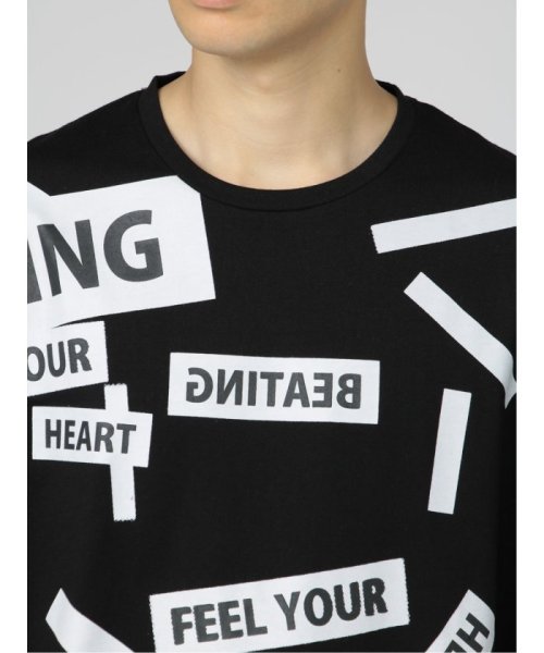 semanticdesign(セマンティックデザイン)/テープロゴプリント クルーネック 半袖BIG 半袖 メンズ Tシャツ カットソー カジュアル インナー ビジネス ギフト プレゼント/img18