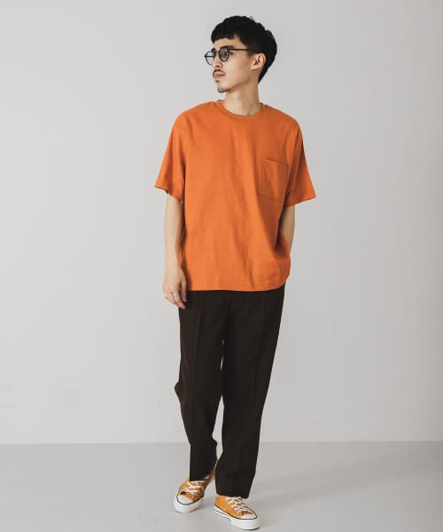 URBAN RESEARCH DOORS(アーバンリサーチドアーズ)/ストレッチリネンクルーネックTシャツ/img59