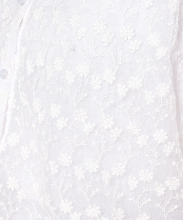 すぐ発送可能！ ella_selectshop✳︎オーガンジーバルーンブラウス