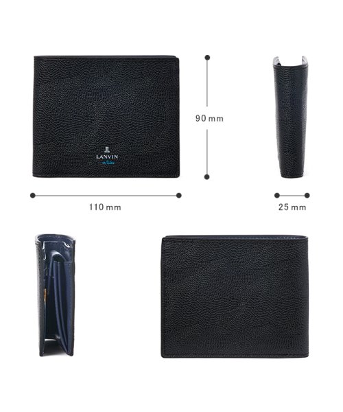 ランバン 財布 二つ折り財布 本革 レザー メンズ レディース ブランド ランバンオンブルー LANVIN en Bleu 533603 LANVIN en