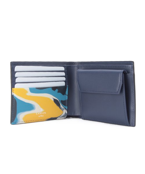 ランバン 財布 二つ折り財布 本革 レザー メンズ レディース ブランド ランバンオンブルー LANVIN en Bleu 533603 LANVIN en