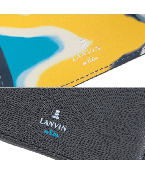 LANVIN(ランバン)/ランバン 財布 二つ折り財布 本革 レザー メンズ レディース ブランド ランバンオンブルー LANVIN en Bleu 533603/img14