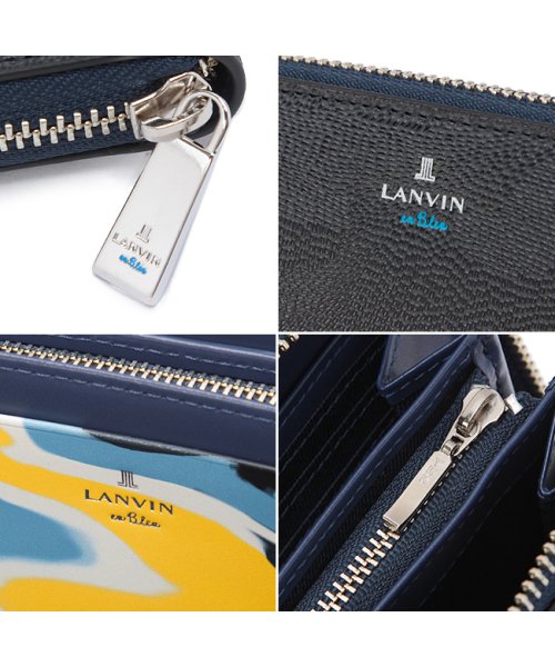 LANVIN(ランバン)/ランバン 財布 長財布 本革 レザー メンズ レディース ブランド ラウンドファスナー ランバンオンブルー LANVIN en Bleu 533605/img14