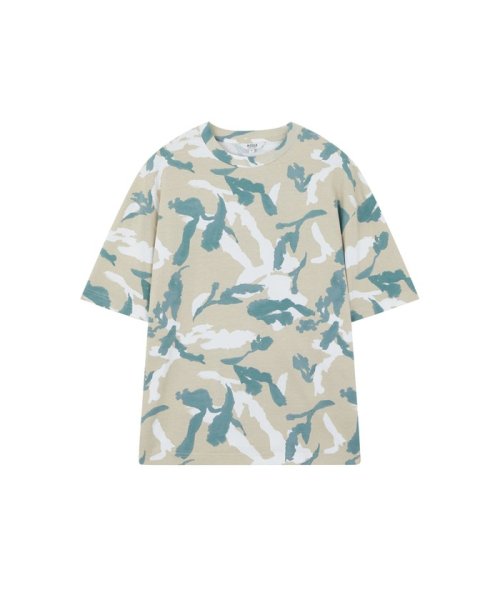 ＡＩＧＬＥ MEN(エーグル　メンズ)/オーガニックコットン リラックスシルエットTシャツ（CAMO）/img01