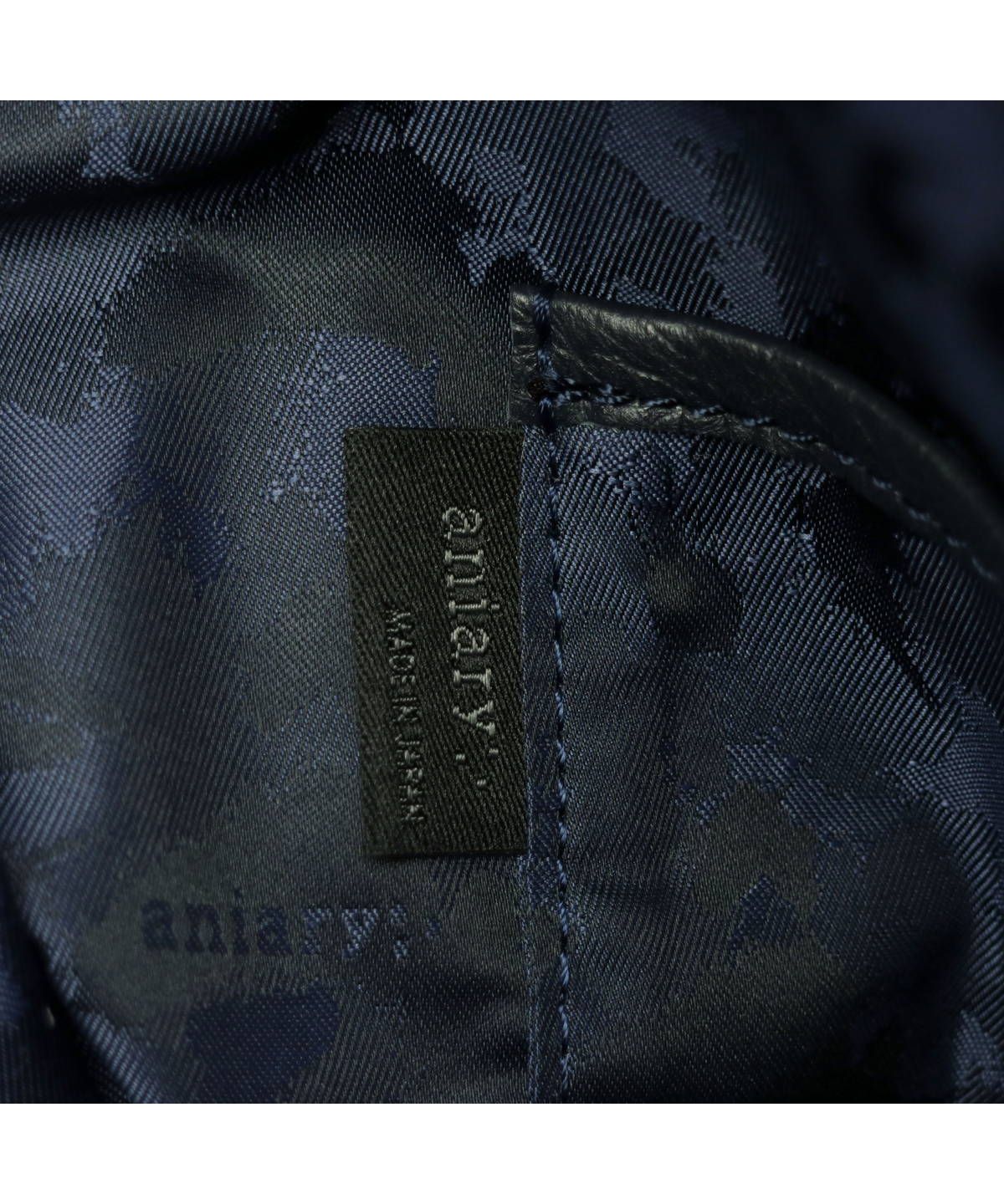 正規取扱店】アニアリ トートバッグ aniary Shrink Leather Tote