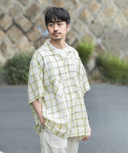 URBAN RESEARCH(アーバンリサーチ)/WORK NOT WORK　Open Collar Checked Shirts/img02