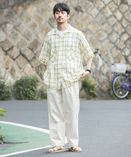 URBAN RESEARCH(アーバンリサーチ)/WORK NOT WORK　Open Collar Checked Shirts/img04