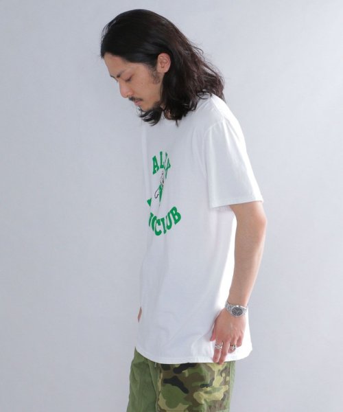 SHIPS MEN(シップス　メン)/*【SHIPS別注】RUSSELL ATHLETIC: カレッジロゴ/アニマル プリント Tシャツ/img10