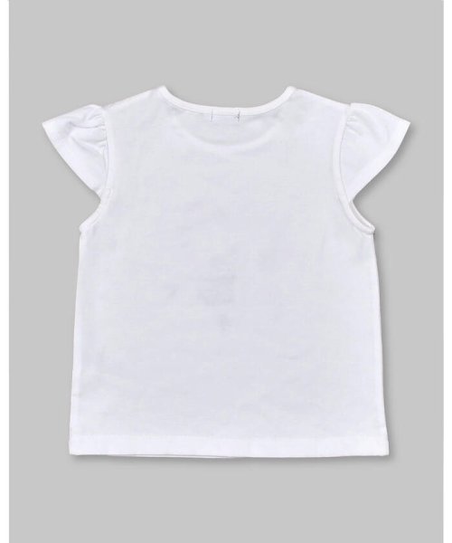 BeBe(ベベ)/ガール フラワープリント チュール Tシャツ (90~150cm)/img07