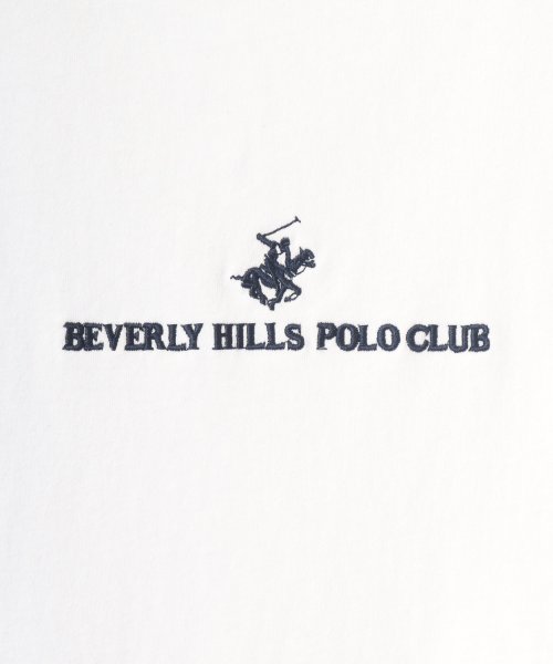 LAZAR(ラザル)/【Lazar】BEVERLY HILLS POLO CLUB/ビバリーヒルズポロクラブ ビッグシルエット ワンポイント ロゴ 刺繍 Tシャツ/img13