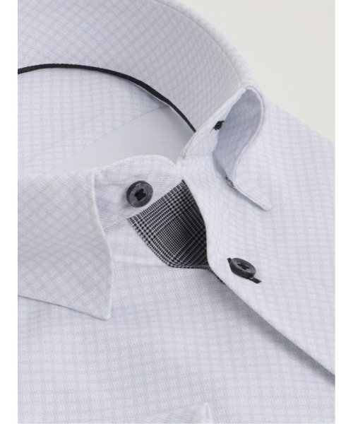 TAKA-Q(タカキュー)/ノーアイロン ストレッチ スタンダードフィット スナップダウン 半袖 ニット 半袖 シャツ メンズ ワイシャツ ビジネス ノーアイロン 形態安定 yシャツ 速乾/img01