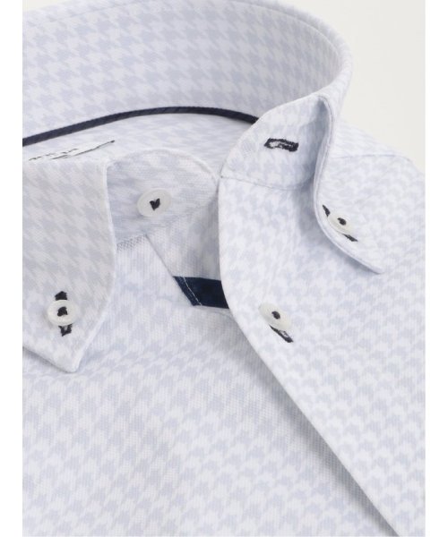 TAKA-Q(タカキュー)/ノーアイロン ストレッチ スタンダードフィット ボタンダウン 半袖 ニット 半袖 シャツ メンズ ワイシャツ ビジネス ノーアイロン 形態安定 yシャツ 速乾/img01