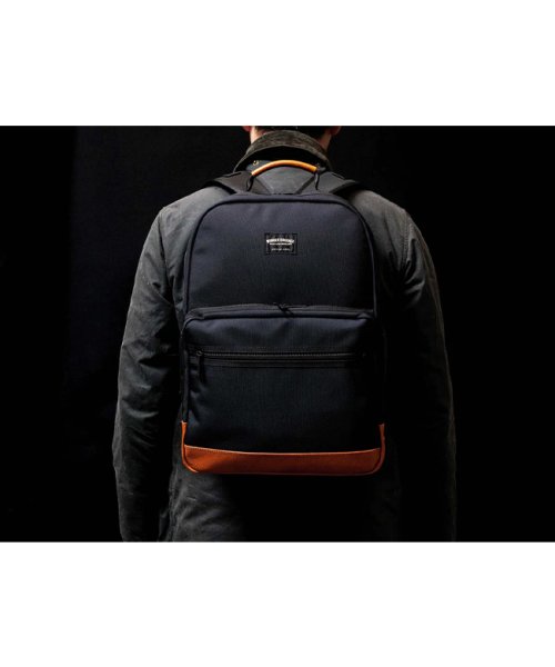 ワンダーバゲージ グッドマンズ リュック ビジネス A4 PC収納 バリスタ―ナイロン 本革 日本製 ブランド WONDER BAGGAGE WB－G－032 BAGGAGE