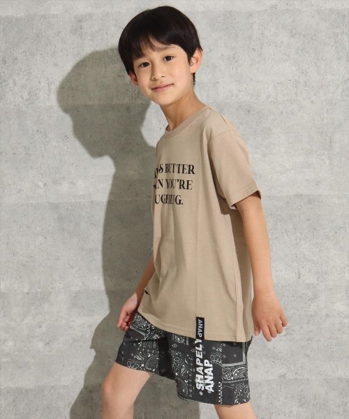 ANAP KIDS(アナップキッズ)/裾ダメージビッグTシャツ/img02