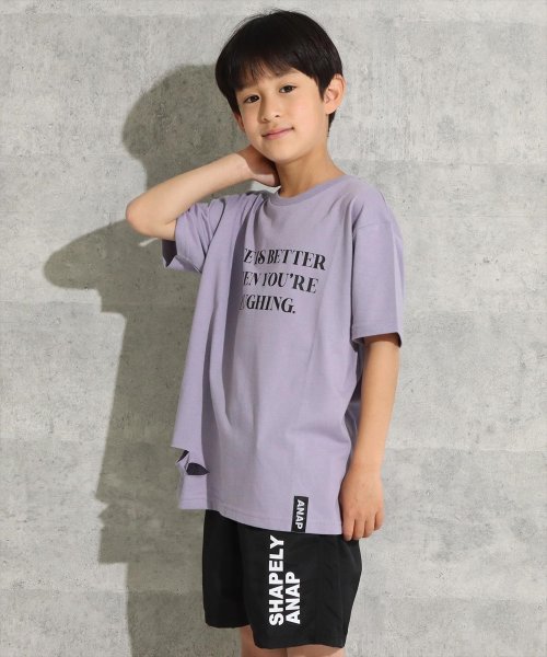 ANAP KIDS(アナップキッズ)/裾ダメージビッグTシャツ/img07