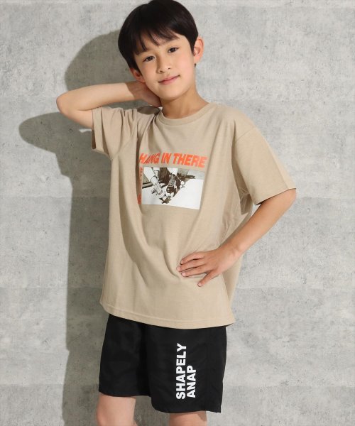 ANAP KIDS(アナップキッズ)/フォトペイントプリントビッグTシャツ/img07