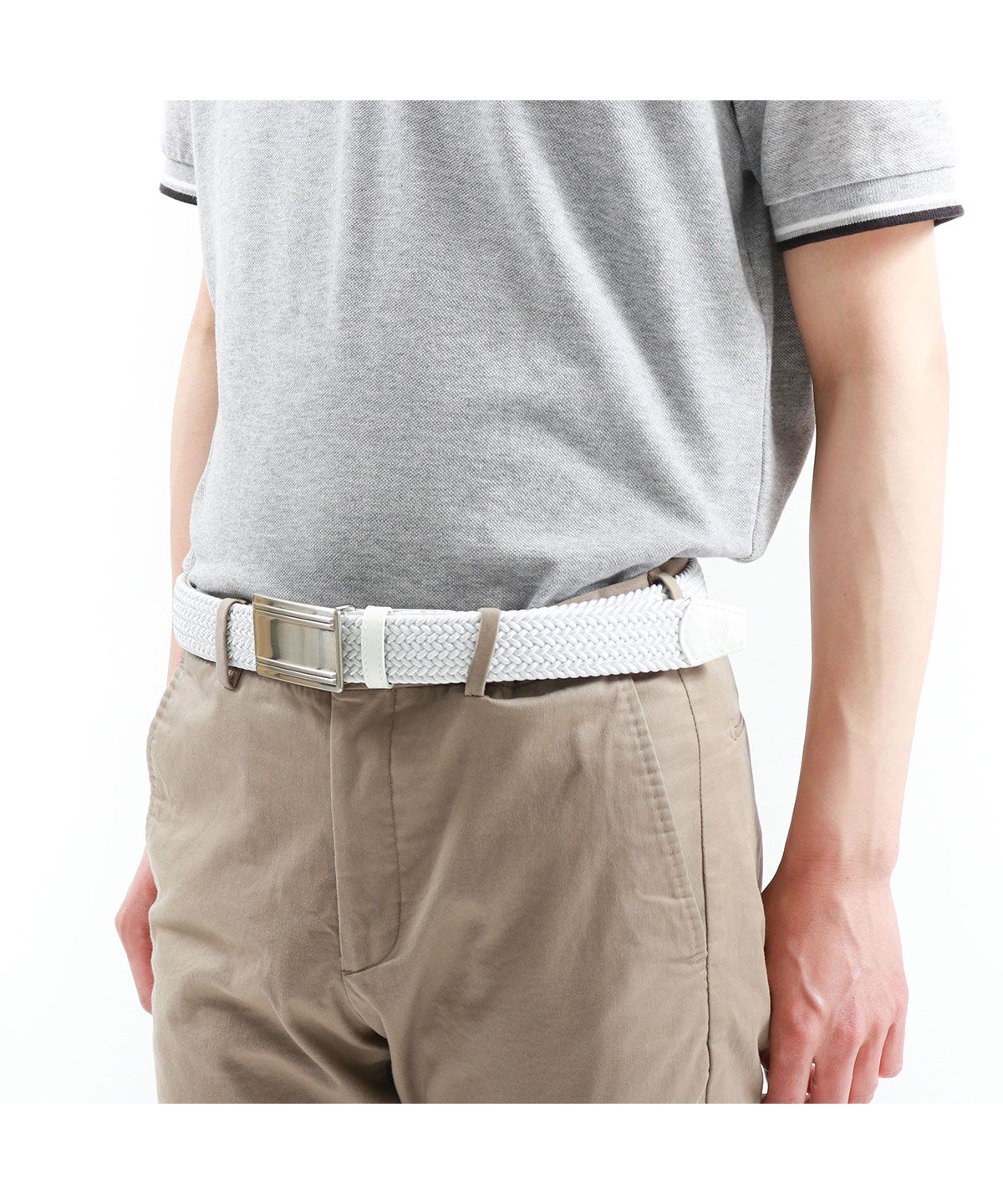 好きに ベルト WOMENS OVAL BUCKLE MESH BELT