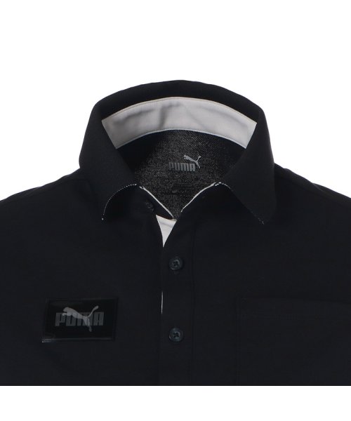 PUMA(プーマ)/DRYCELL メンズ ゴルフ カラー プーマ ロゴ 半袖 ポロシャツ/img05