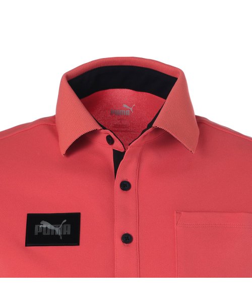 PUMA(プーマ)/DRYCELL メンズ ゴルフ カラー プーマ ロゴ 半袖 ポロシャツ/img45