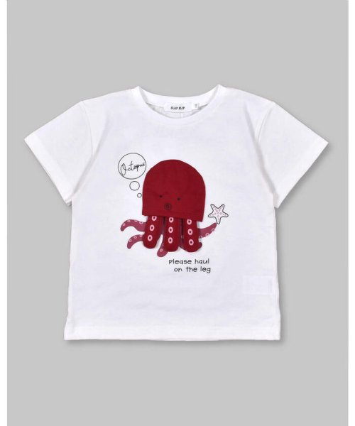 SLAP SLIP(スラップスリップ)/タコ クラゲ 海の生き物 モチーフ Tシャツ (80~120cm)/img05
