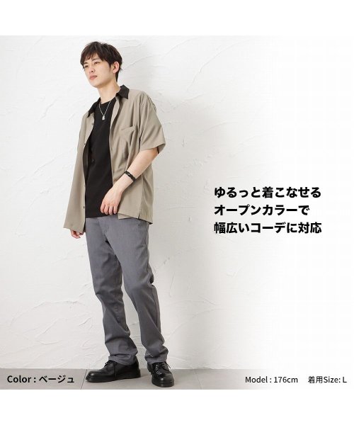 MAC HOUSE(men)(マックハウス（メンズ）)/URBAN COLLECTION アーバンコレクション クレリックシャツ 298－12829/img07