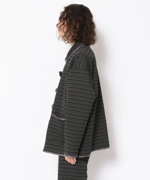 TUITACI / ツイタチ　SMOKING S JQDKNIT BLOUSON TUITACI ツイタチ　SMOKING JQDKNIT はじまり