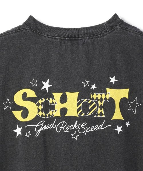 Schott(ショット)/ｘGRS/グッドロックスピード/STAR POP SCH LOGO T/スターポップ ショットロゴ Tシャツ/img03