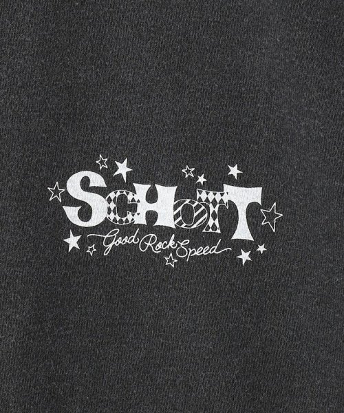 Schott(ショット)/ｘGRS/グッドロックスピード/STAR POP SCH LOGO T/スターポップ ショットロゴ Tシャツ/img06