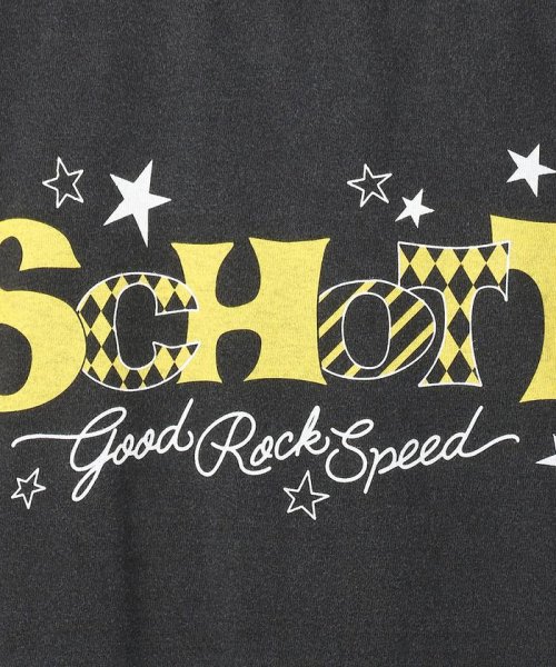 Schott(ショット)/ｘGRS/グッドロックスピード/STAR POP SCH LOGO T/スターポップ ショットロゴ Tシャツ/img07