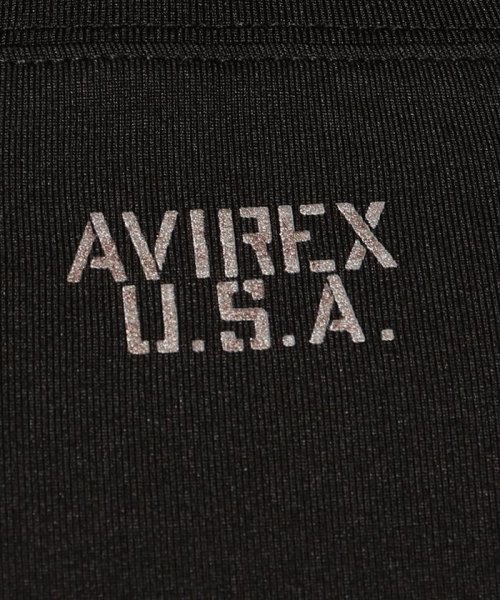 AVIREX(AVIREX)/ドライテック　クルーネック Tシャツ/ SS DRY TECH CREW NECK T－SHIRT/img02