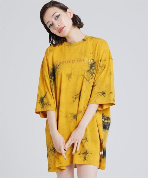 LHP(エルエイチピー)/LittleSunnyBite/リトルサニーバイト/Tie－dye Stitch Big Tee/タイダイステッチビッグTシャツ/img08