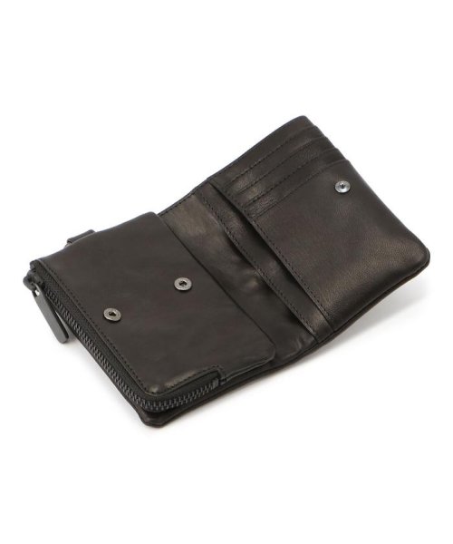 RoyalFlash(ロイヤルフラッシュ)/PATRICK STEPHAN/Leather micro wallet 'minimal' shine 2　ショートウォレット/153A/img04