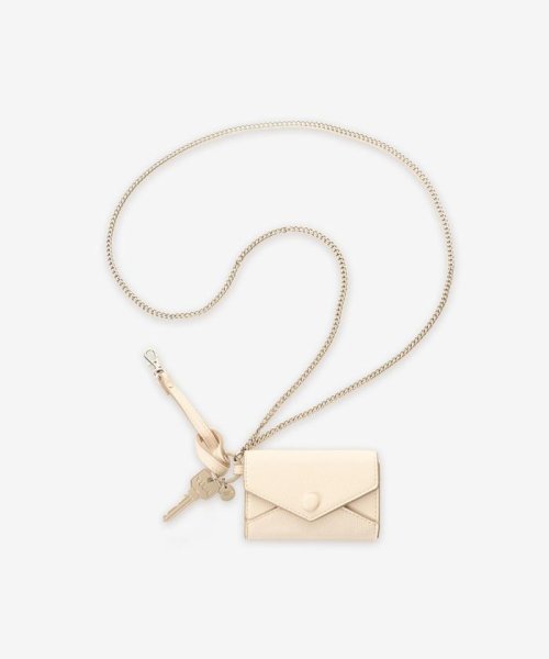 レター型ポーチ付きBOXトート(フェイクレザー×クロコ調) フェイクレザー×クロコ調