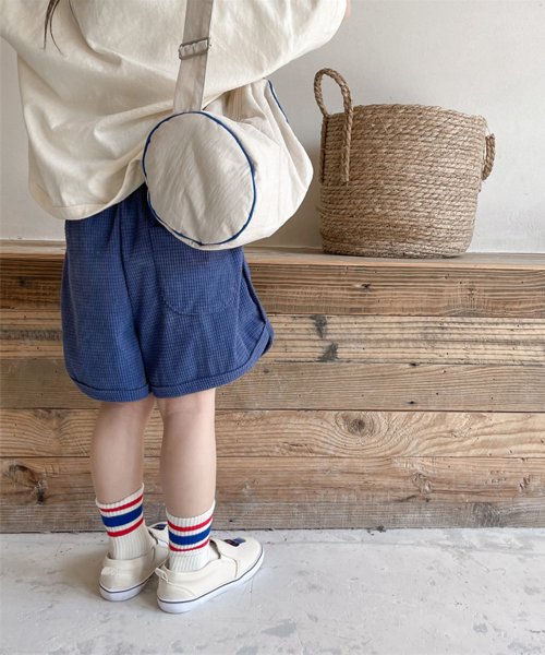 aimoha(aimoha（アイモハ）)/aimoha－KIDS－ 韓国子供服　ワンポイント刺繍ハーフパンツ/img11